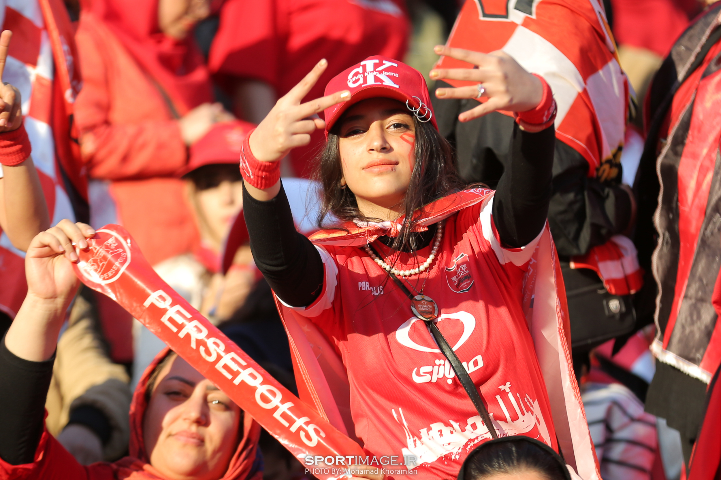 هواداران دیدار پرسپولیس و سپاهان