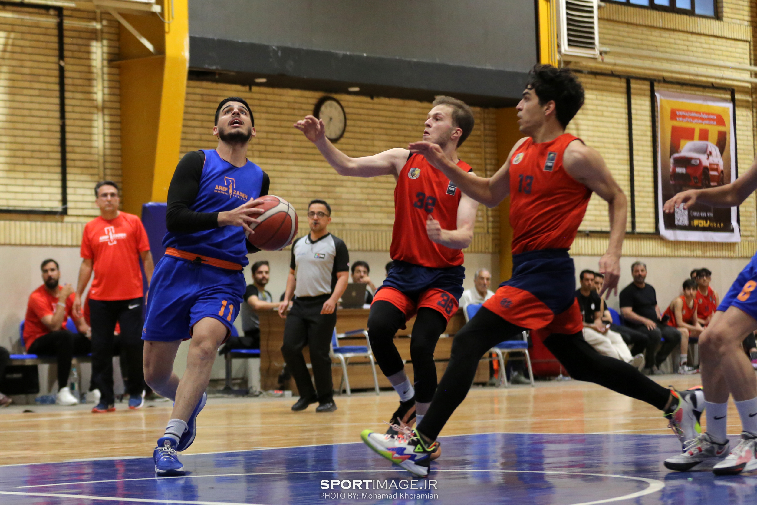بسکتبال جوانان استان اصفهان | عارف زاده - آینده سازان