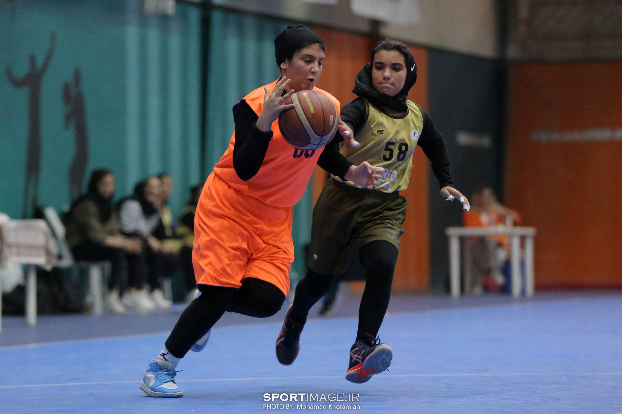 مینی بسکتبال دختران اصفهان | گلدن بسکت - شهید مرادی قهدریجان